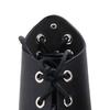 Vintage Wrist Guard Stylish Faux Leather Medieval Punk Arm Protector Lace Up Arm Belt for Parties Festivals Costume