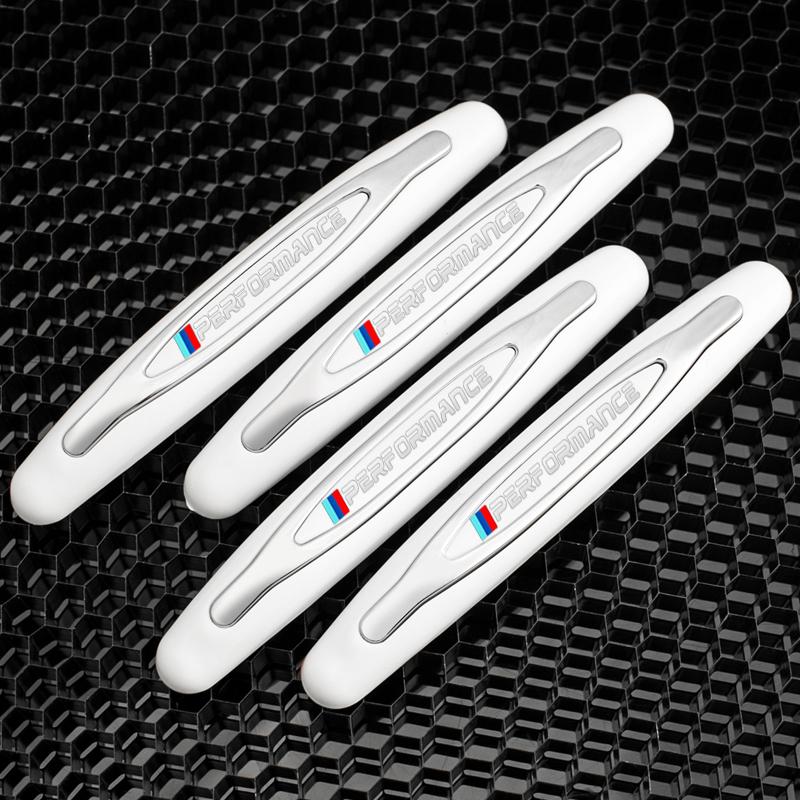 KSMH6 Car Sticker Shock Absorbing Door Bumper Guards Waterproof Side Edge Protective Strip Prevent Scuffs For BMW M3 M5 G20 Accessory