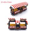 City Train Tracks Train Rail Straight Curved Tracks Sets Building Blocks Bricks Cross Flexible Track Parts Kids Construction Toy