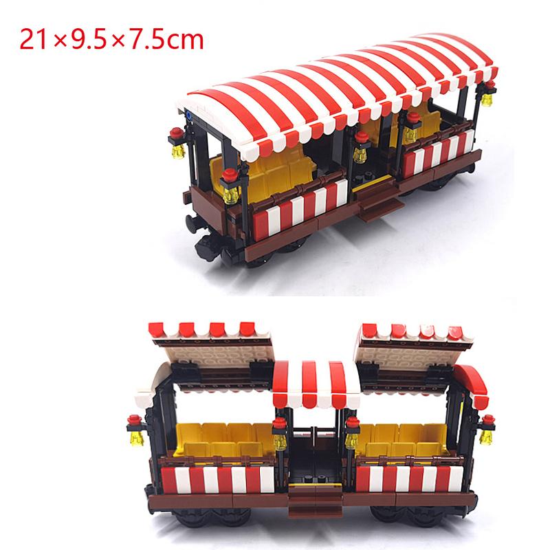City Train Tracks Train Rail Straight Curved Tracks Sets Building Blocks Bricks Cross Flexible Track Parts Kids Construction Toy
