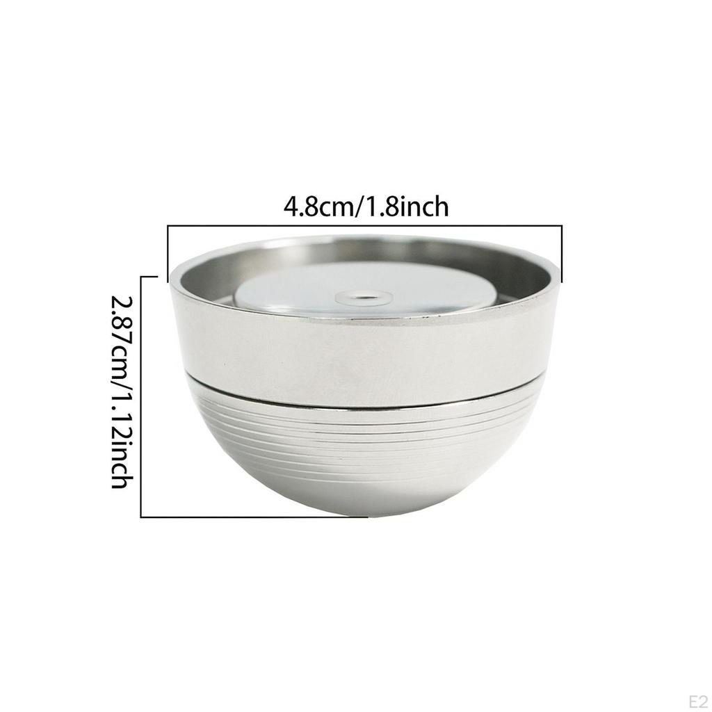 Reusable Coffee Capsule with Filters Refillable Pod Cafe Accessory Versatile Stainless Steel