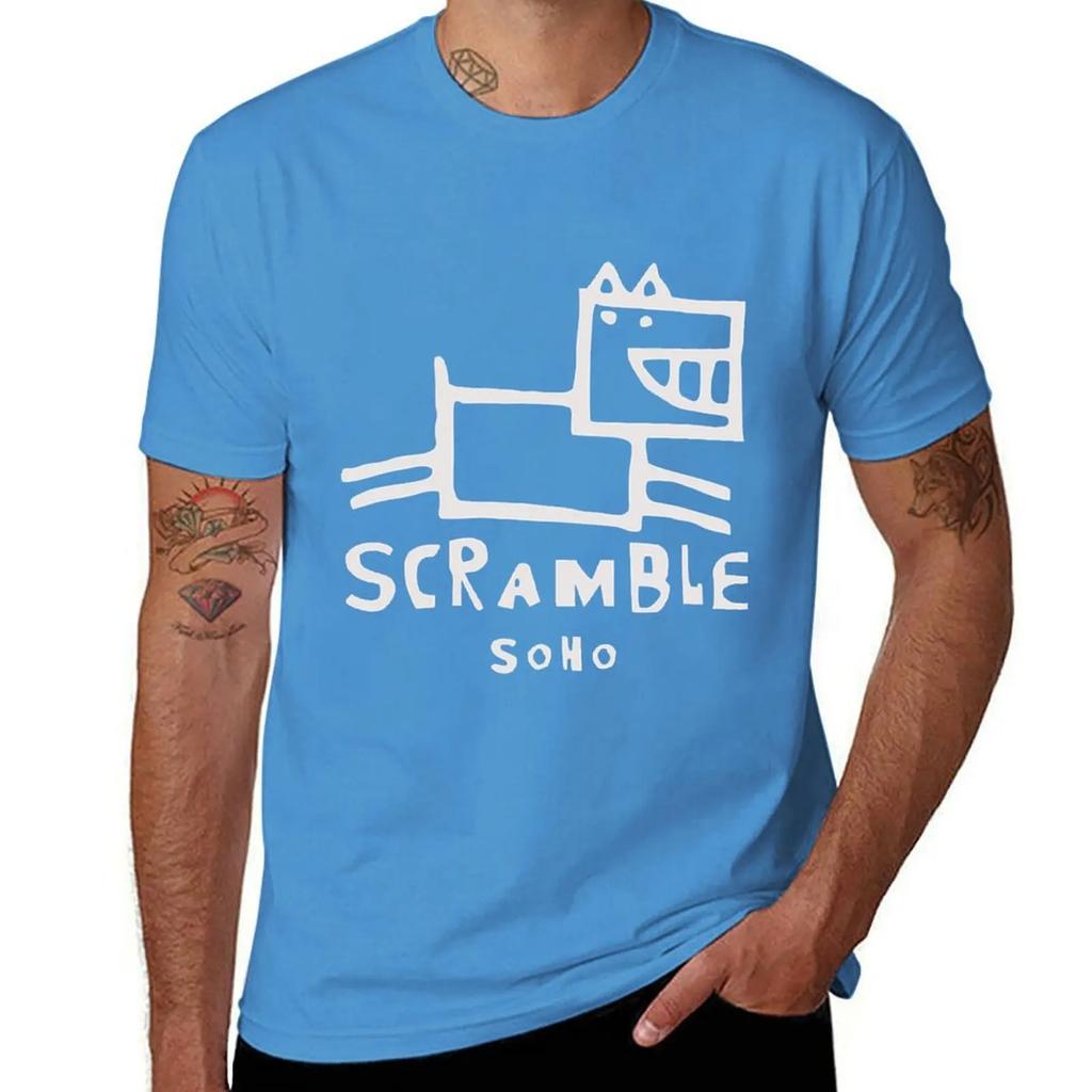 Scramble Studios Soho - Toast of London T-Shirt man clothes plus sizes plus size clothes plain black t shirts men