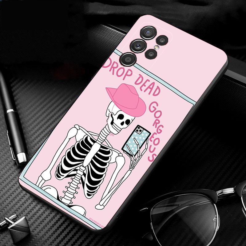 Skeleton Phone Case For Samsung S24 S23 S22 S21 S20 Ultra S20 S22 S21 S10E S20 FE S24 Plus