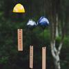 Japanese Wind Chime Lucky Temple Wind Bell Pendant Sound Clapper Home Garden Outdoor Decoration Iron Bell Hanging Ornament Decor