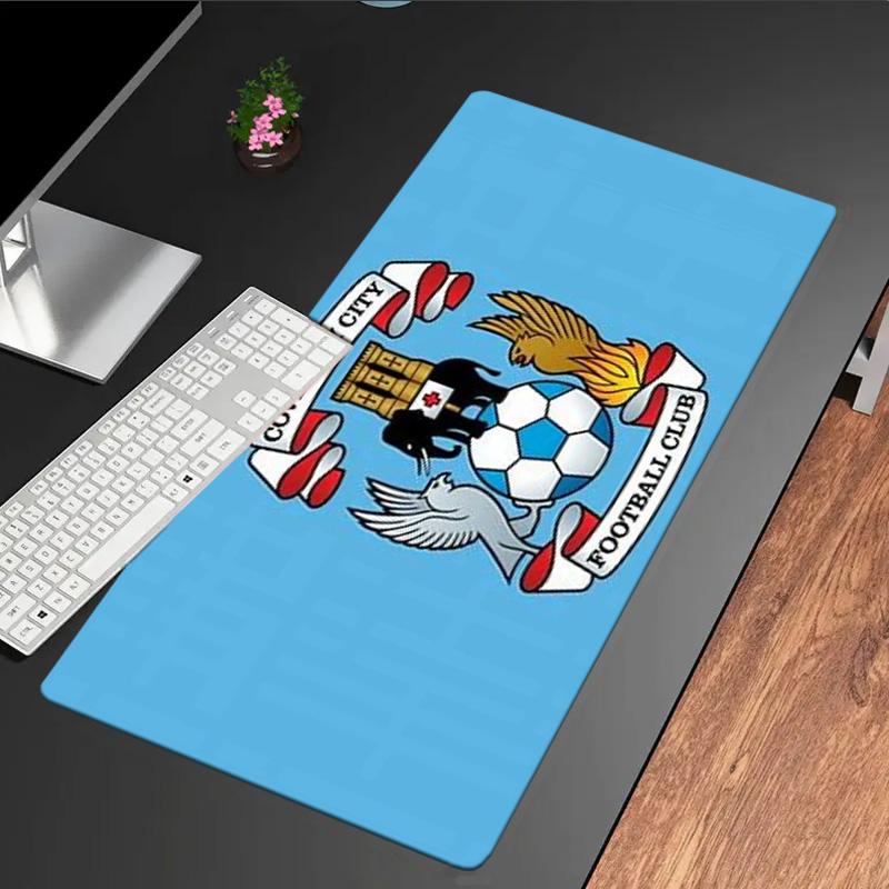 Дизайн Герба Coventry City Коврик для мыши Коврик для мыши, Игровой коврик для мыши, Коврик для клавиатуры, Декор для стола для компьютера ноутбука Подарок для фаната Подарок на день рождения