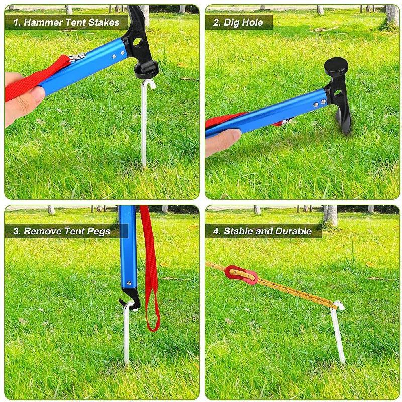 Outdoor Camping Tent Peg Hammer