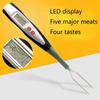 Digital Meat Thermometer Fork Grilling & Barbecue Fast Instant Read Electronic with Ready Alarm Quick Accurate