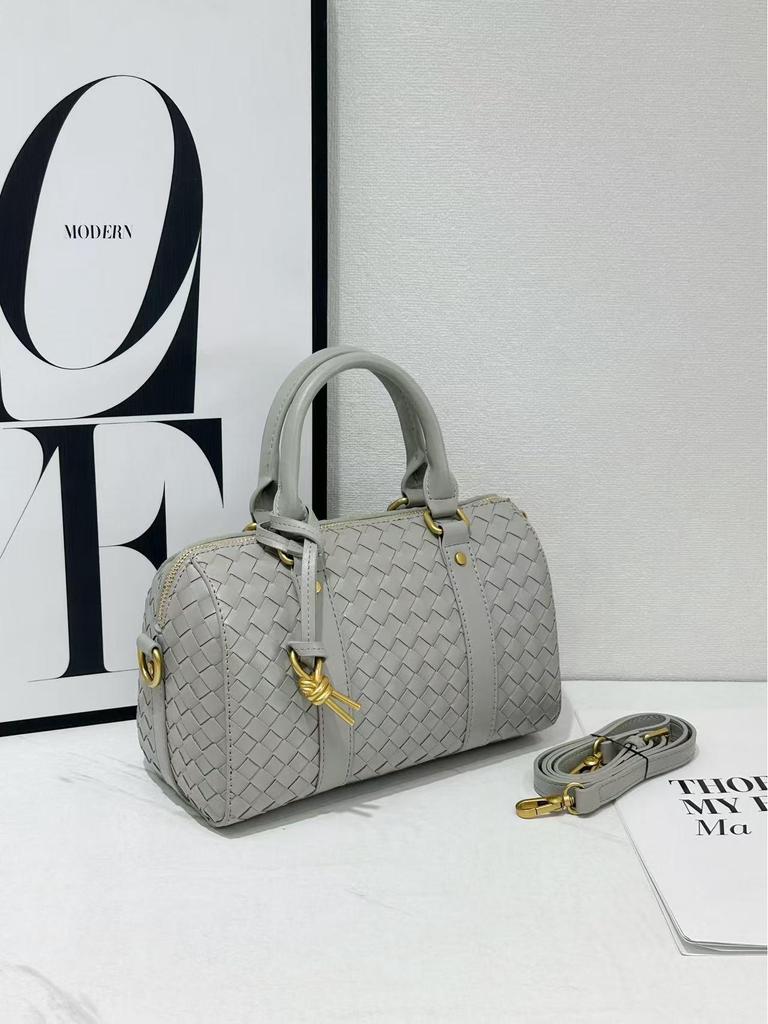 Сумка из плетеной воловьей кожи Diamond, осень/зима 2025 г.: Универсальная сумка для бизнеса, поездок на работу, через плечо и через почтальона