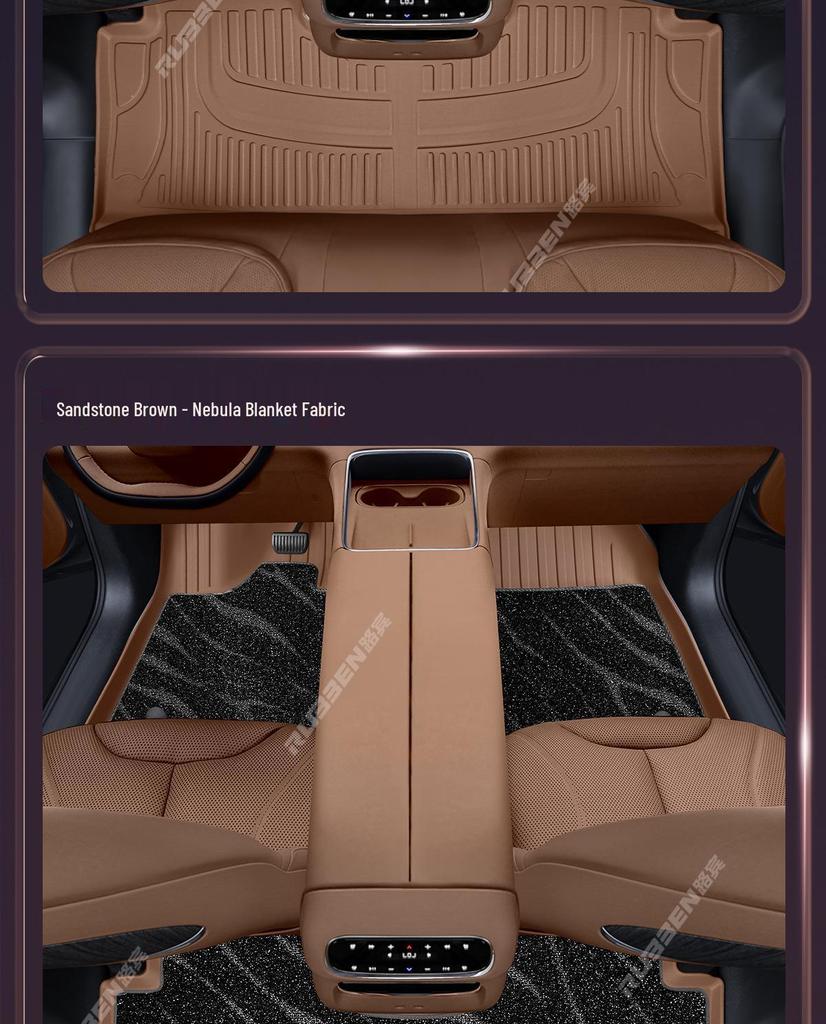 Полные всепогодные коврики для салона автомобиля Leapmotor C11 из ТПЭ: Индивидуальная посадка для 26 моделей