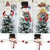 Top Christmas Tree Topper Cover Snowman Hat Xmas Tree Ornaments Home Decoration