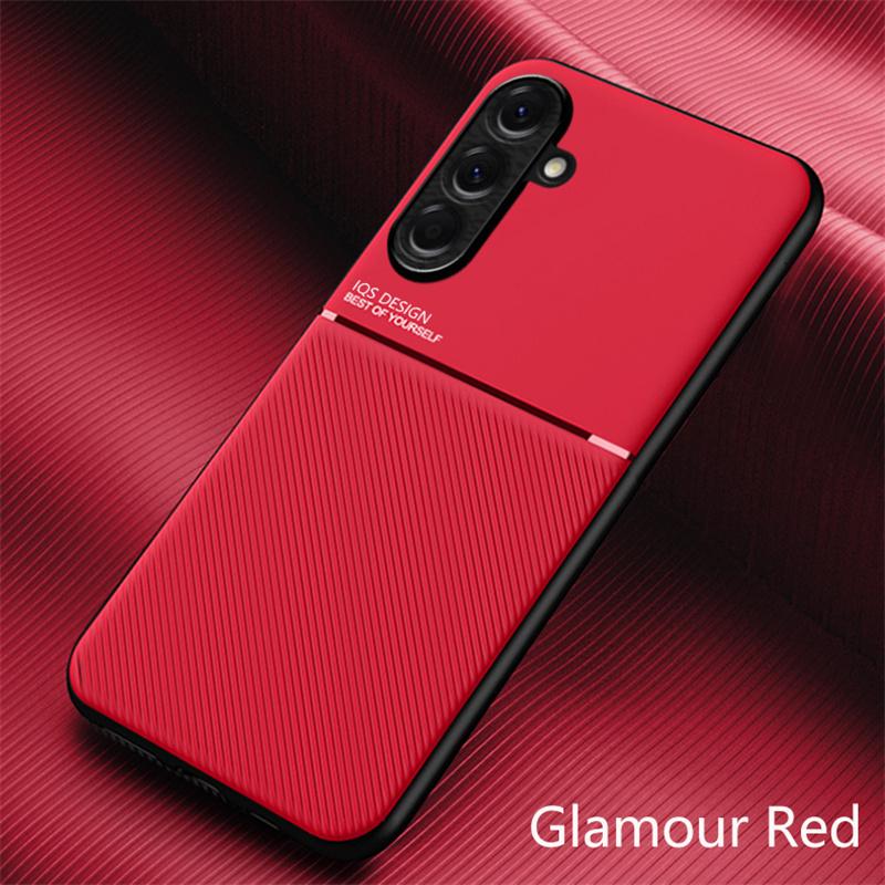 Защитный чехол из кожи с магнитной застежкой для Samsung Galaxy A17 A07 A06 4G A26 A36 A56 A16 5G A 17 16 26 36 56. Мягкая задняя крышка.