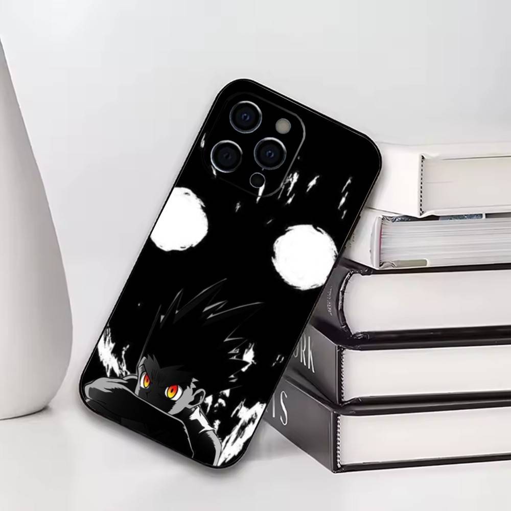 Hunter Gon Freecss Phone Case For iPhone17,16,15,14,13,12,11 Plus,Pro Others Soft Black Cover