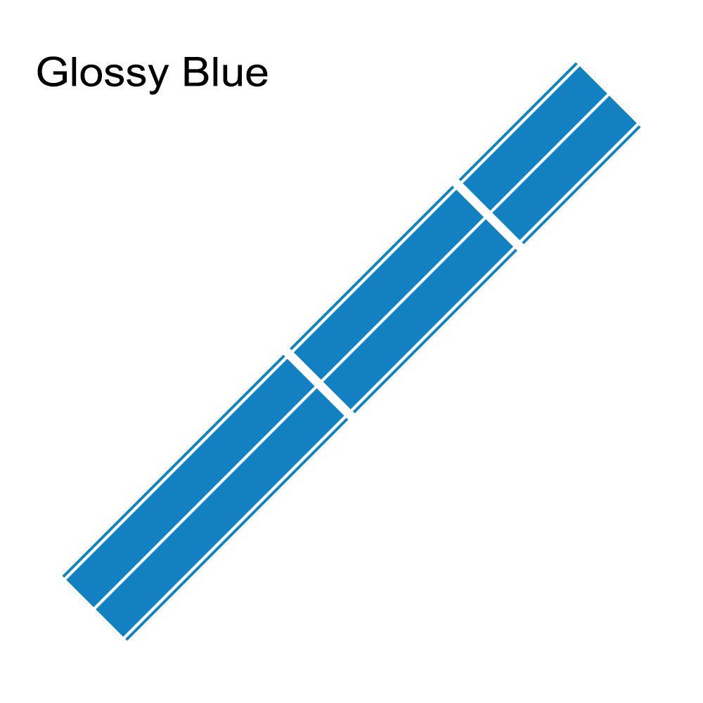 Ford Mustang Hood Decoration: Personalized Stripe Stickers for Scratch Cover