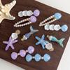 5 Pcs/Set Mermaid Starfish Shell Hairpins Girls Cute Hair Clips Hairgrips for Women Barrettes Hair Styling Tool Hair Accessories