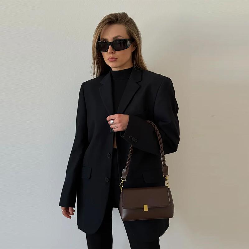 2025 Модная ретро-маленькая квадратная сумка для женщин из искусственной кожи, сумки через плечо, сумки через плечо, модная простая женская сумка