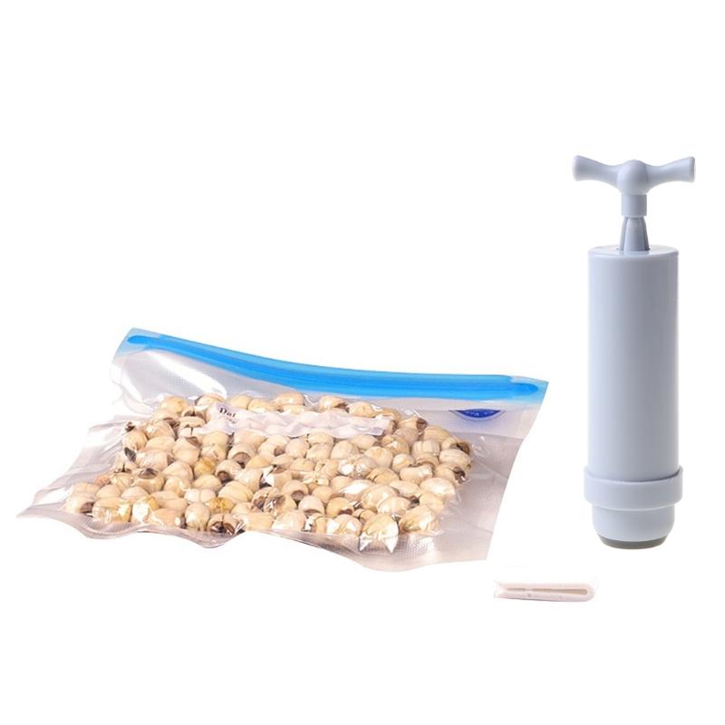 Ручной вакуумный мешок, всасывающий воздушный насос, сумка для хранения пищевых продуктов, компрессионный насос, инструмент