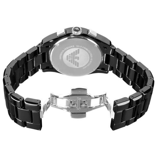 EMPORIO ARMANI Ceramica Men's Watch Black AR1400