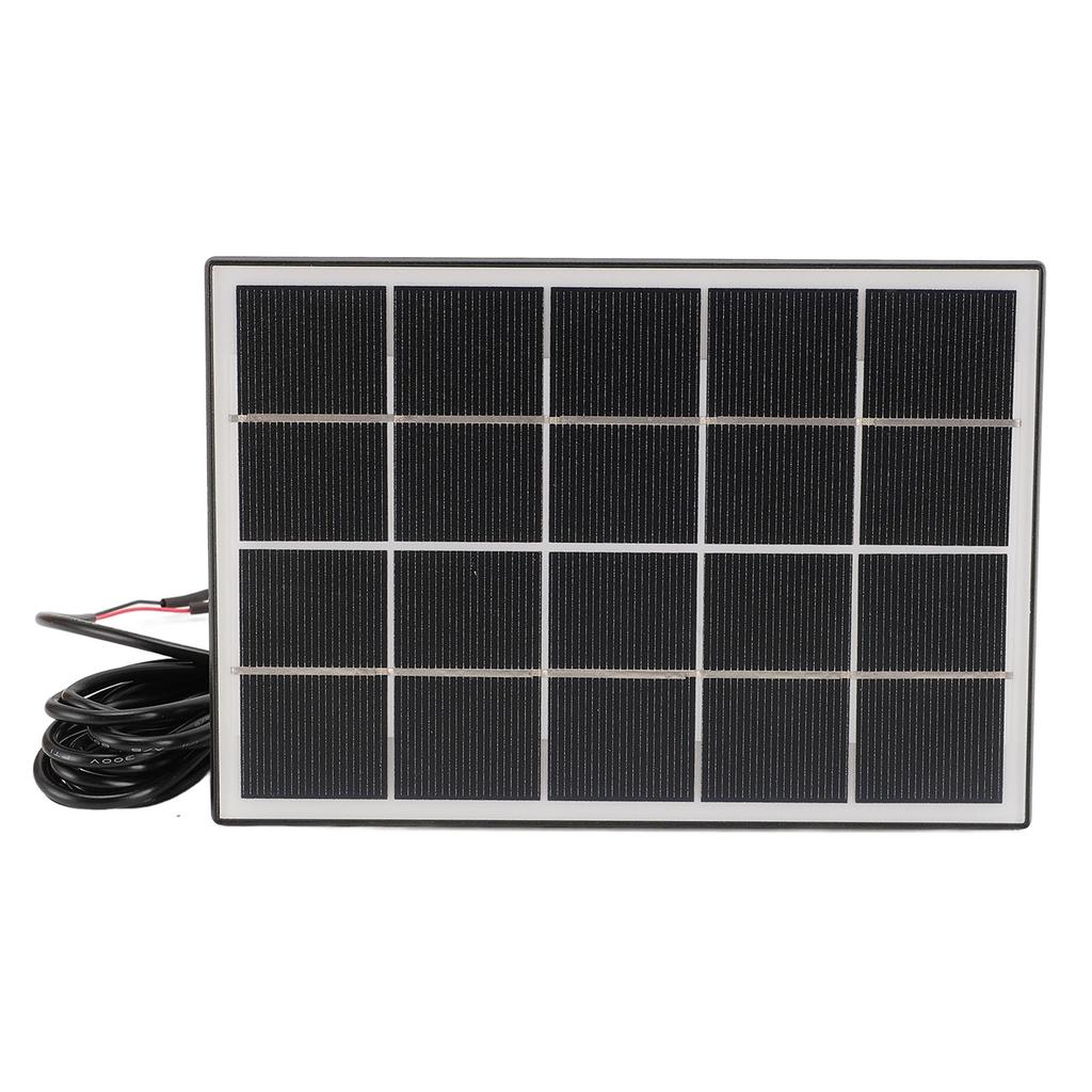 Security Camera Solar Panel Charger Wall Mounted 3W 5V Monocrystalline Solar Panel for Video