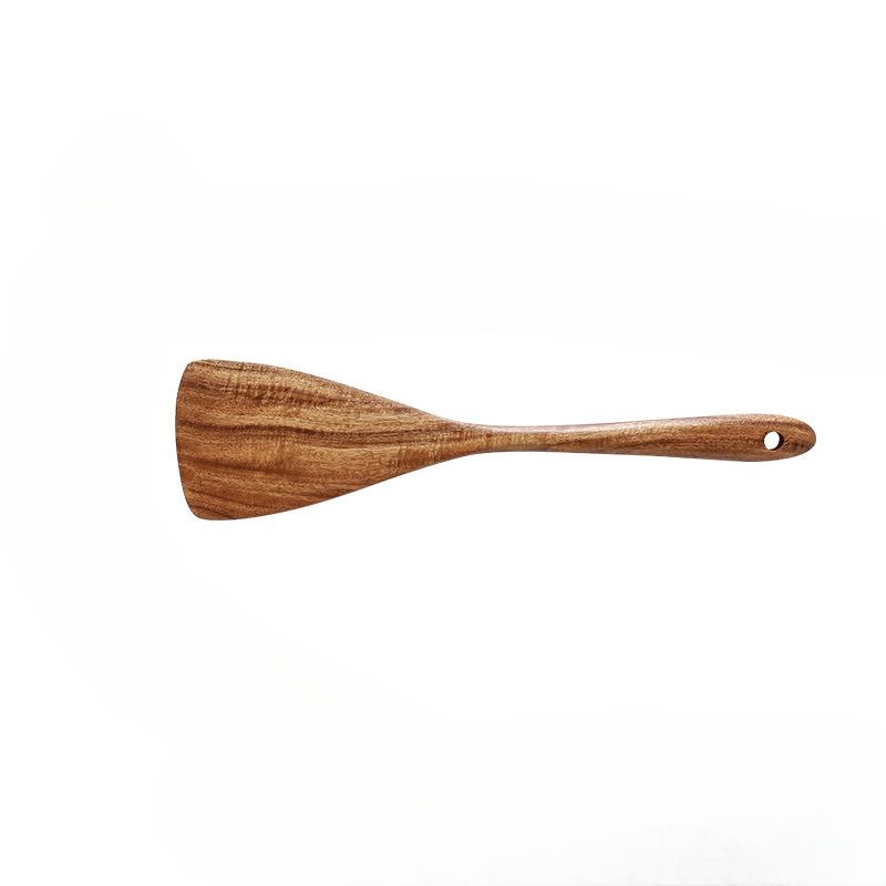 New Teak Natural Wood Tableware Spoon Colander Spoon Special Nano Soup Skimmer Cooking Spoon Wooden Kitchen Tool