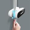 Mengni Wall-mount Mop Holder Household Storage Tools Punch-free Mop Rack for Kitchen and Bathroom Organizer Bathroom Accessories