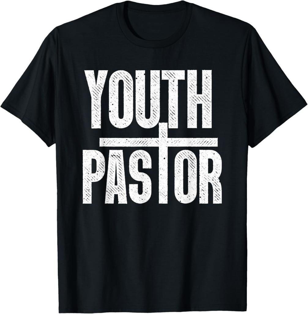 Funny Youth Pastor Art For Men Women Christian Pastor T-Shirt