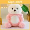 Adorable Bear Piggy Plush Toy Cartoon Girl Kid Sleep Companion Birthday Gift