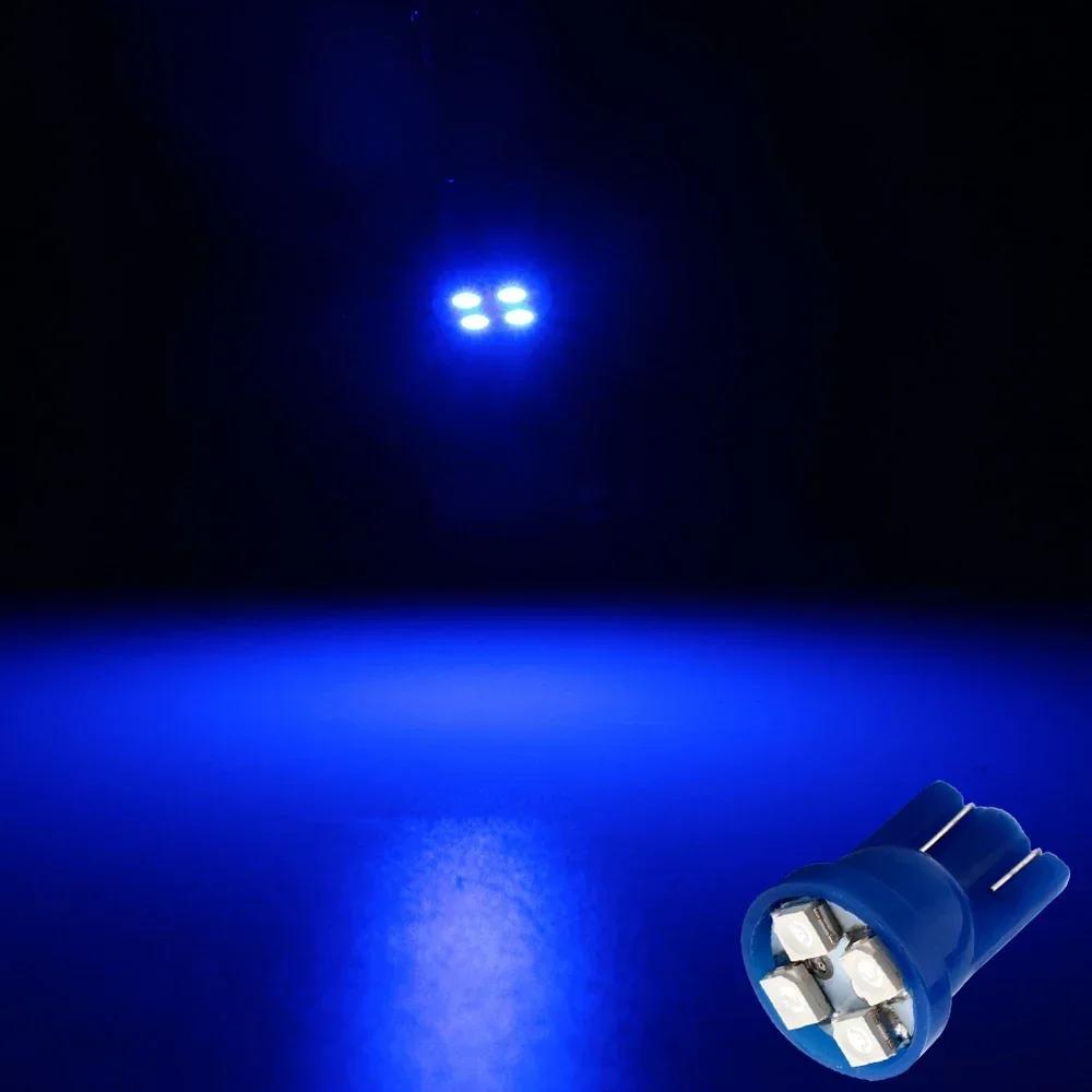 Автомобильная лампа T10 3528 1210 4SMD Широкий свет Лампа для чтения Панель приборов Лампа номерного знака W5W Мотоциклетное оборудование Аксессуары Amagi