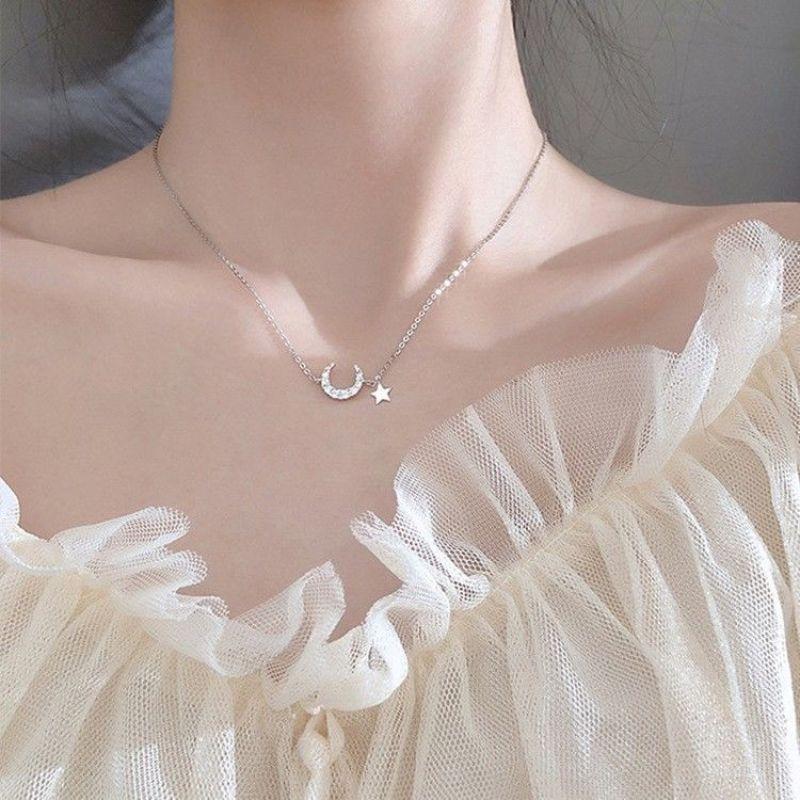 Женское серебряное ожерелье с геометрическим узором в виде бабочки и цветка, многофункциональная цепочка на ключицу, ювелирные изделия, аксессуары