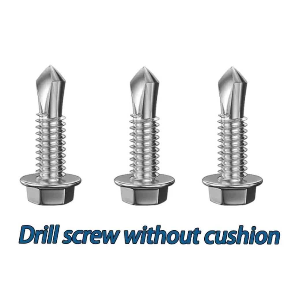 Саморезы с большой круглой головкой M4.2 для листового металла с пазом Строительные