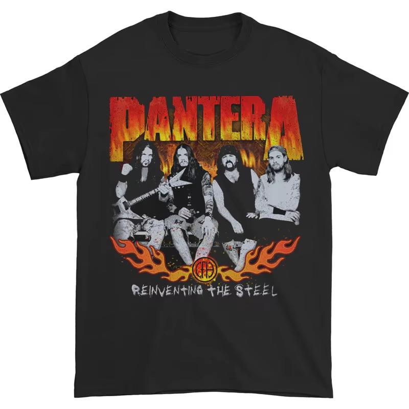 Pantera Pandora Dark Rock Punk Casual T-Shirt for Men and Women Luxury Brand Top 2026 New Oversized Unisex Short Sleeve Streetwear Cotton