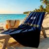 Chelsea Customizable Name Beach Towel Super Soft Microfiber Quickdry Fabric Perfect for Traveling Yoga Camping and Swimming