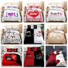 3D Valentine's Day Bedding Set Romantic Love Down Quilt Cover and Pillowcase Couple Quilt Cover Full Size Luxury Home Textile Valentine's Day Gift