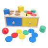 Сортировка по цвету и форме Копилка Игрушка Логическое мышление Мелкая моторика Деревянный Монтессори Объект