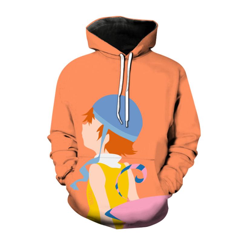 Осень-зима толстовки с капюшоном в стиле аниме Digimon Adventure 3D принт толстовка для мужчин и женщин модный пуловер с капюшоном цифровые монстры пальто унисекс