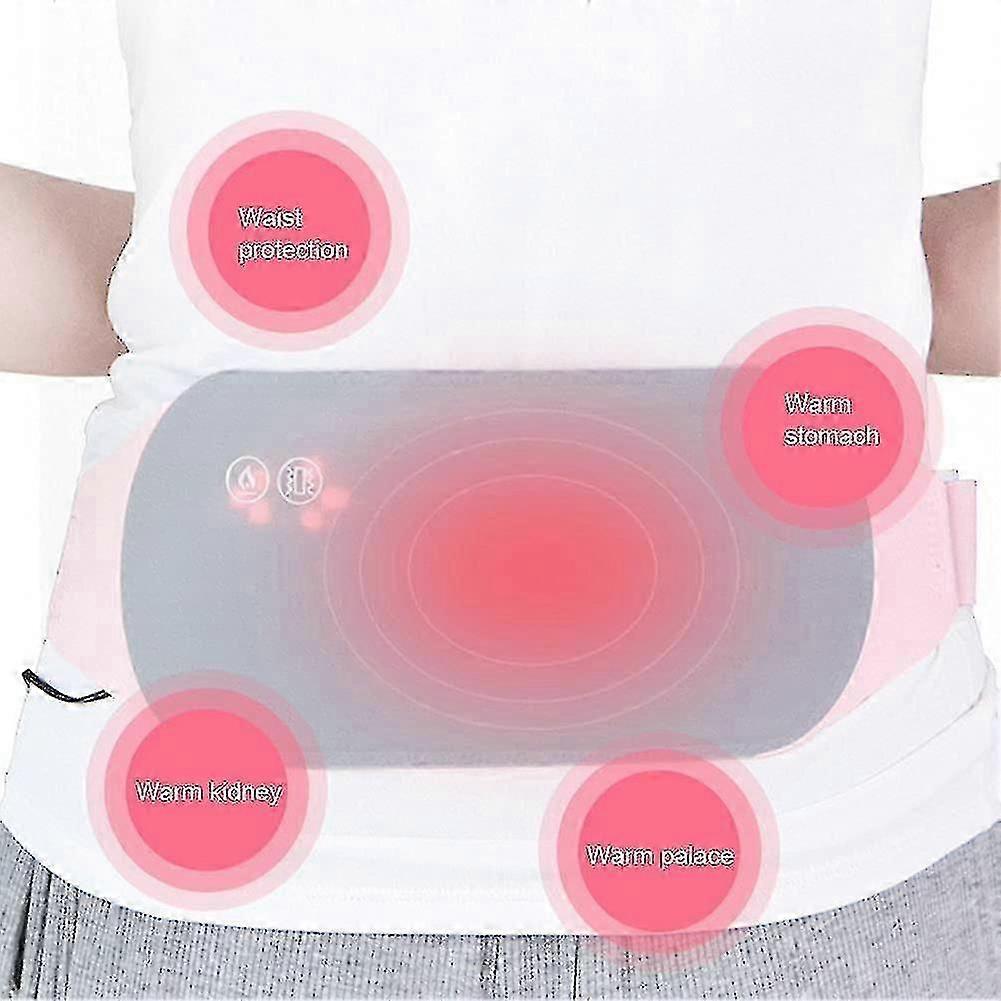 Heating Pad With 3 Level Menstrual For Back Or Belly Pain Relief,grey_xxdd