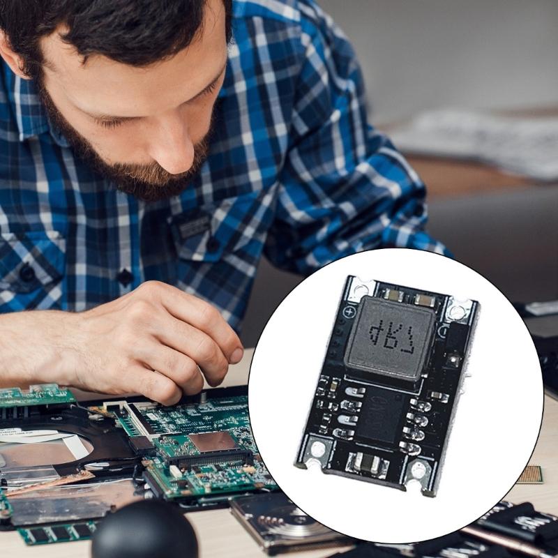 Компактный модуль питания Понижающие преобразователи 5 шт. DC4V 30V до 3.3 В Понижающая плата для проектов и систем Raspberry
