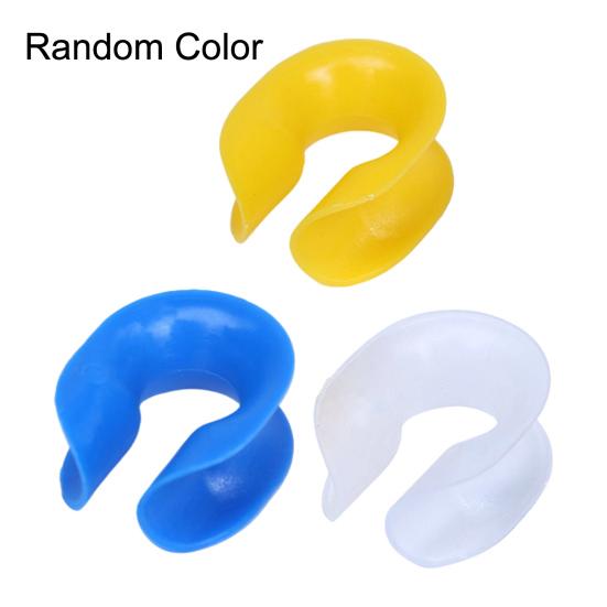 Outdoor Rope End Protective Cover, Plastic Anti-Wear U-shaped Machine Sewn Rope Protector, Rope End Protective Sleeve for Camping,