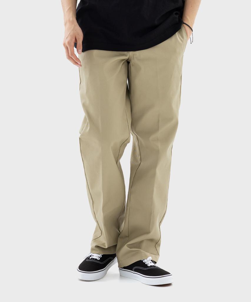 DICKIES 873 Slim Fit Work Pants Khaki