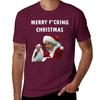 Bad movie Santa - Merry F cking Christmas Essential T-Shirt sublime tops street wear Blouse shirts graphic tee men