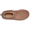 UGG Классические Новые Ультра Мини Металлические Овчина Теплые На Лодыжку Снегоступы Женские ботинки Светло-Коричневый 1119484-CRBO