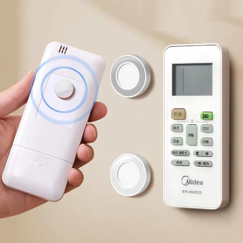 24 шт., магнитные крючки с защитой от потери, настенный сильный магнитный держатель для пульта дистанционного управления, наклейка на холодильник, крючок для хранения, домашний органайзер