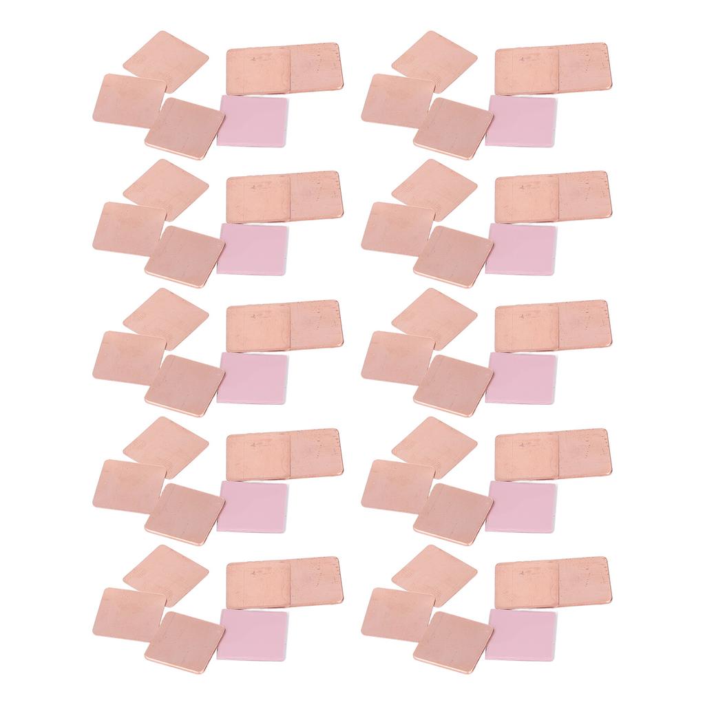 Радиатор Медная прокладка Shim Силиконовая прокладка Радиатор Тепловой Комплект для охлаждения ЦП для VGA VRAM RAM