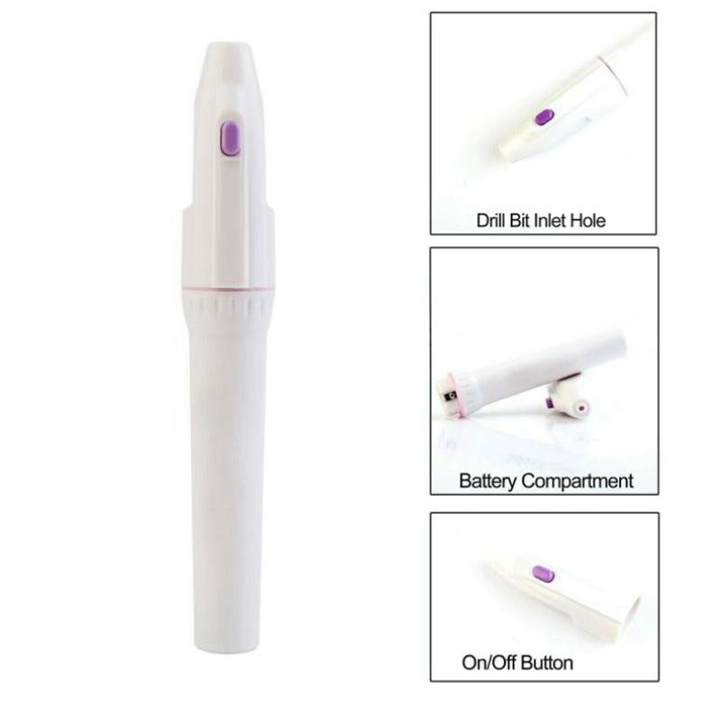 Электрическая мини-машинка для ногтей 5 в 1, художественная дрель, шлифовальная машинка для резки, профессиональный набор полировщиков, портативные инструменты для ногтей