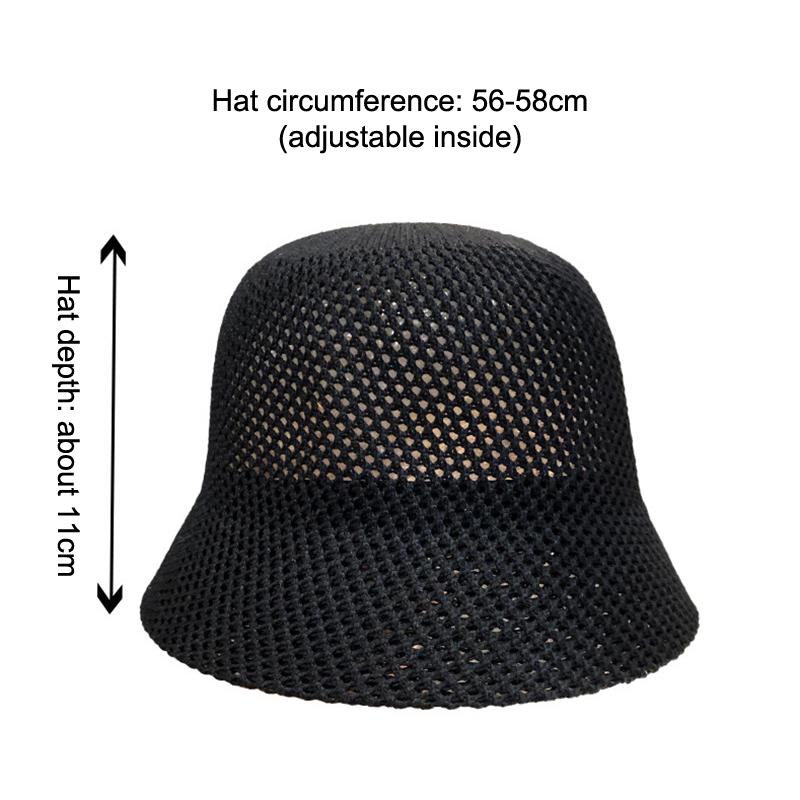 Женская шляпа-ведро, летняя, с вырезом, тонкая, дышащая, солнцезащитная шляпа, женская пляжная панама, кепка, складная, для отдыха на природе, рыболовная кепка