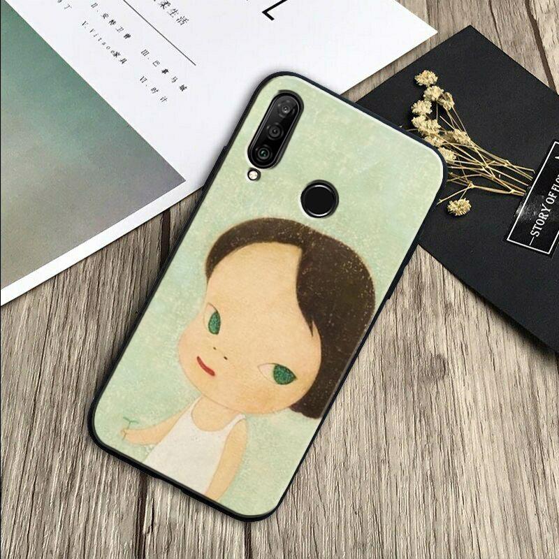 Yoshitomo Nara For Huawei Nova 7i 3i 8i 11 12i 10 9 SE Y60 Y61 Y70 Y72 Y73 Y90 Y91 P20 P30 Pro P40 Lite Case