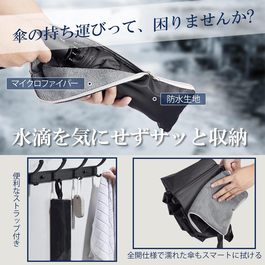 Полное затемнение Полностью складывающийся Солнце и УФ Автоматическая жара 8 УФ Солнце Унисекс [Релиз 2025] F.FUNATO Зонт, Мужской, Затемнение, Зонт, Легкий, Женский,