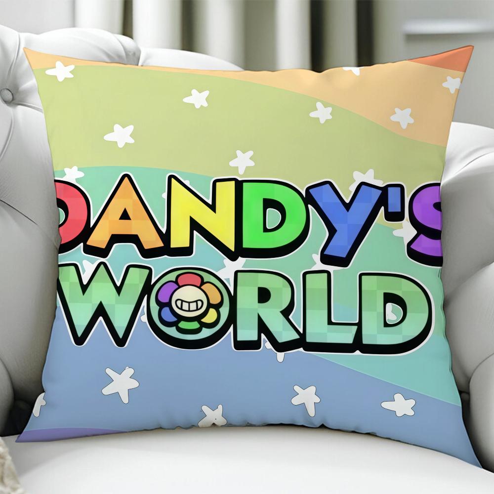 Game DDandys World cushion cover Birthday Anniversary Gifts Double Sided Printed Zipper Cushion Cover Soft Skin Bedding