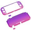 EXtremeRate PlayVital Кастомный Жесткий Чехол для Switch Включает Защитную Пленку для Экрана Розовый Лайт, (Прозрачный, Фиолетовый, Красный)