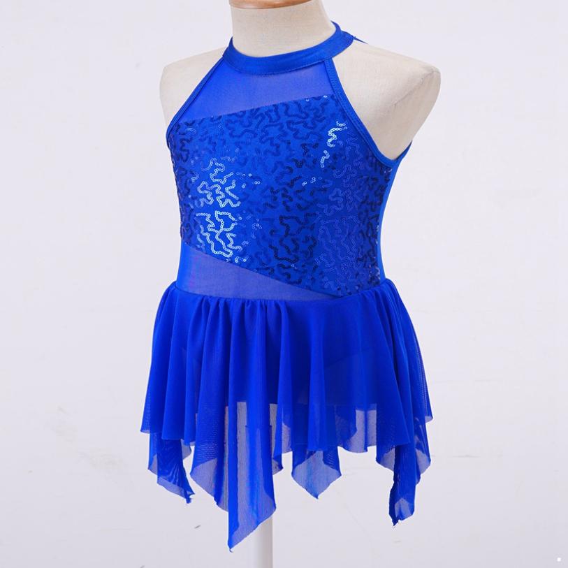 Платье для фигурного катания для детей, одежда для соревнований по фигурному катанию, платья для балета и танцев для девочек