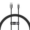 Baseus Superior 100W 1M USB To USB-C Cable (Black)